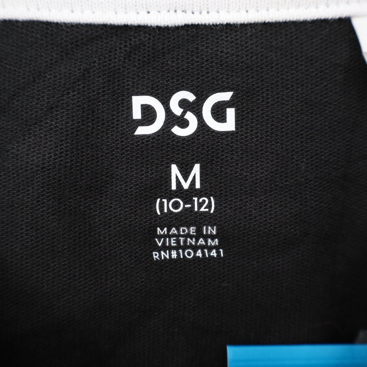 DSG Girls M 10-12 Harlem New York Basketball Cotton Graphic Tee Black