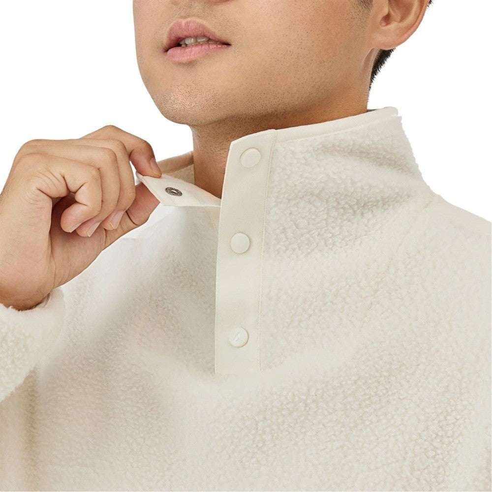 Allbirds Men's Fluff Fleece Pullover Natural White Size XL