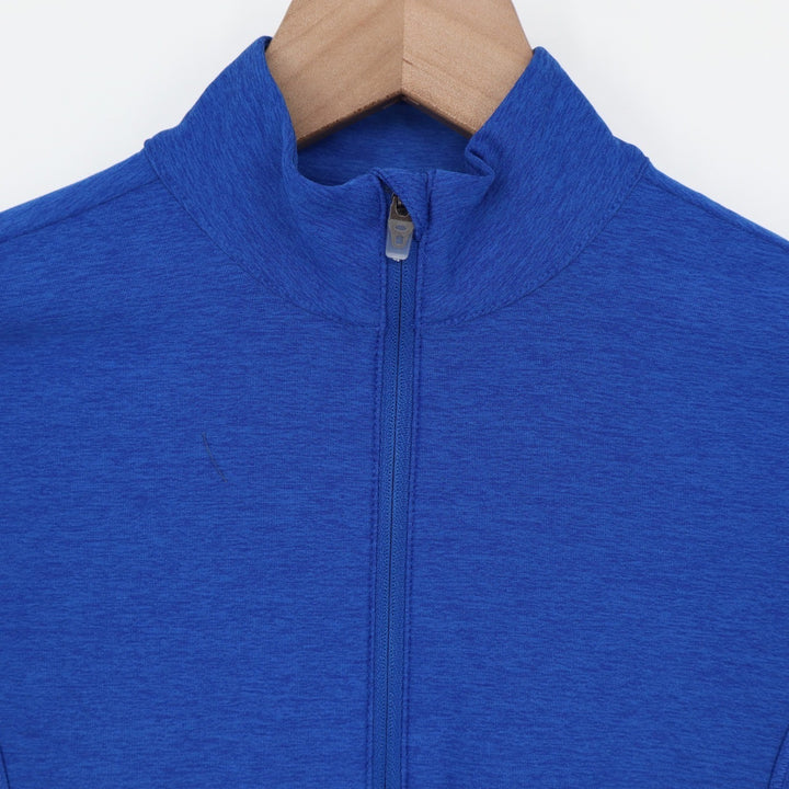 DSG Girls Movement Royal Blue Heather 1/4 Zip Pullover Shirt Small 8-9