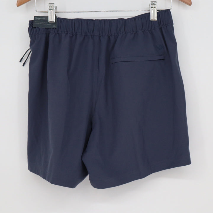 VRST Mens Resort Short Indigo Blue Relaxed Fit Stretch UV Protection S