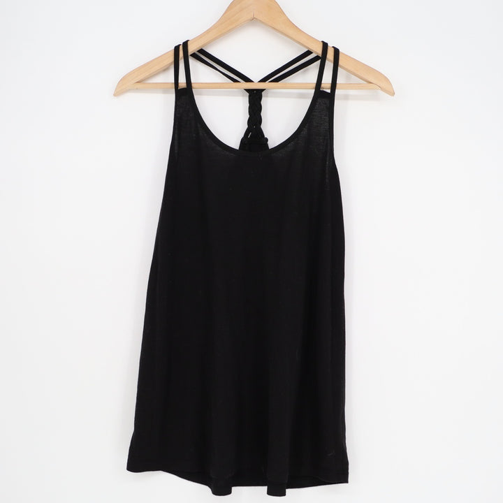 Marika Tek Dry-Wik Tank Top Womens M Black Racerback Performance Wear Pullover