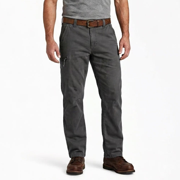 Weatherproof Vintage Mens Relaxed Fit Utility Pants Charcoal Gray 36x29