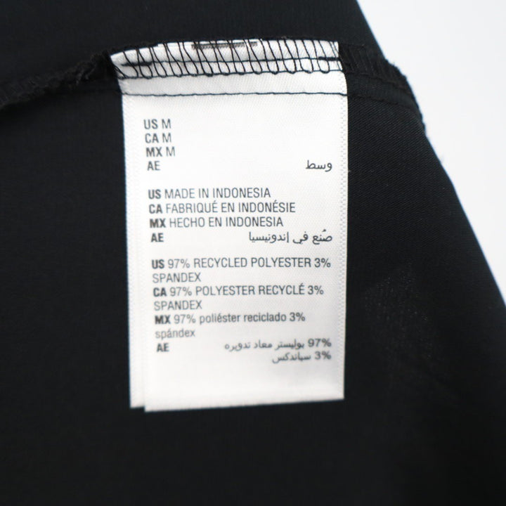 I.N.C International Concepts Intimates Pajama Shirt Womens M Black Notch Collar