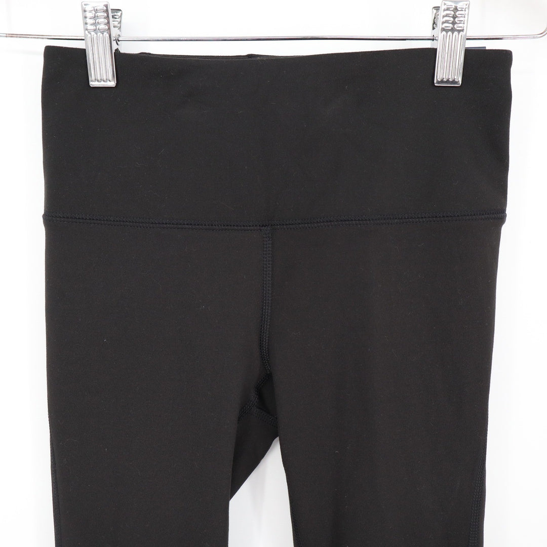 DSG Womens Momentum High Rise Capri Leggings Pure Black XXS NEW
