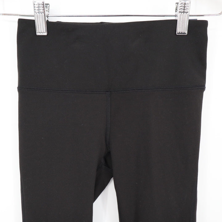 DSG Womens Momentum High Rise Capri Leggings Pure Black XXS NEW