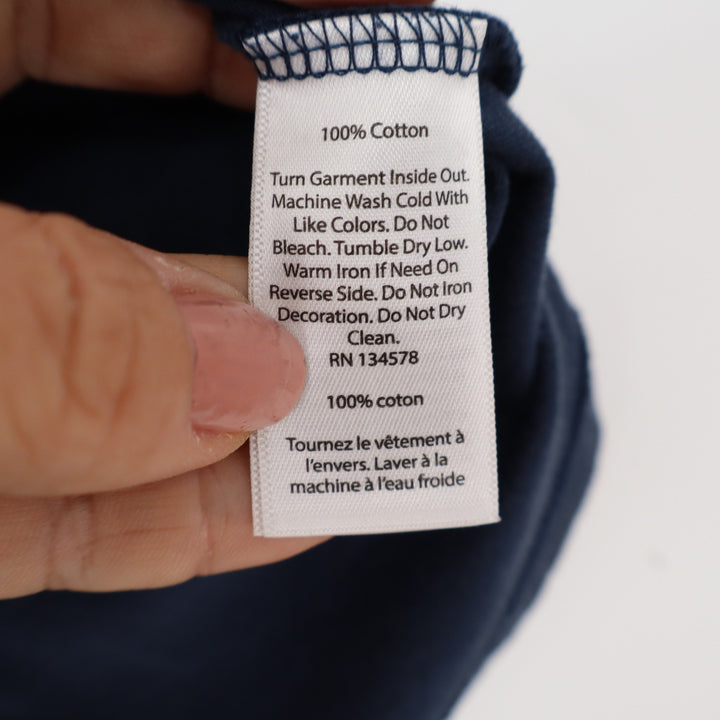 Vineyard Vines Mens Small Navy Blue I Whale Happy Valley Pocket Graphic T-Shirt