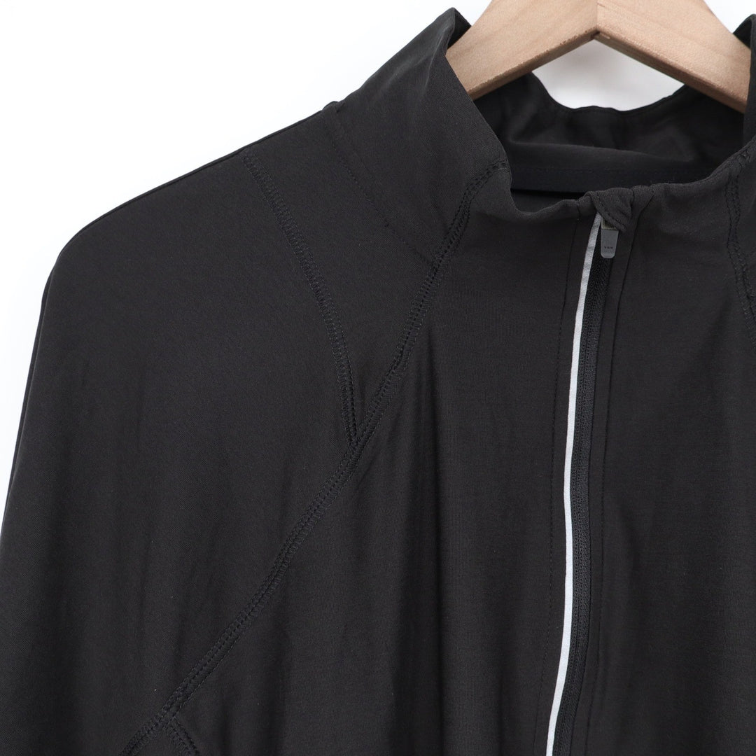 DSG Womens Run Meet & Greet 1/2 Zip Pure Black Pullover XXL