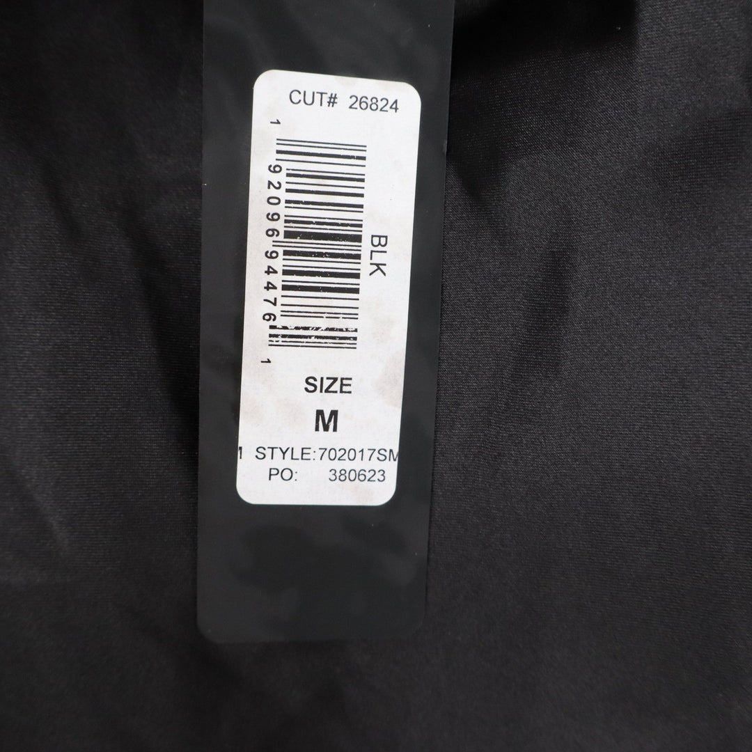 Bebe Black Cowl Neck Slip Midi Dress Satin Finish Size Medium