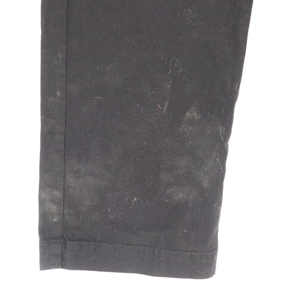 American Giant Chino Pants Womens 8 Black Cotton Stretch Slash Pockets Outdoor