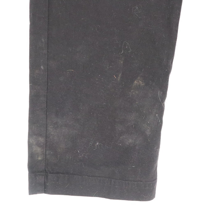 American Giant Chino Pants Womens 8 Black Cotton Stretch Slash Pockets Outdoor