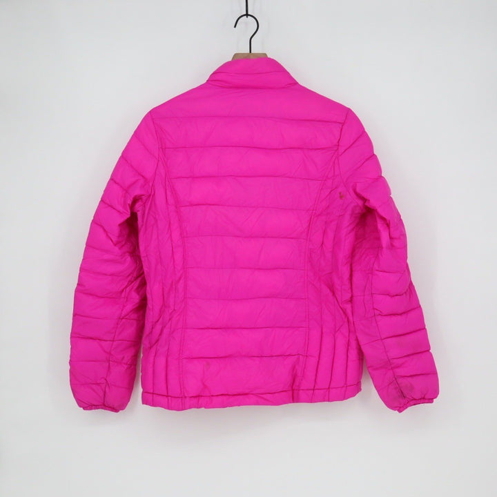 HEAT Lightweight Puffer Jacket Pink Full Zip M Down Feather Blend