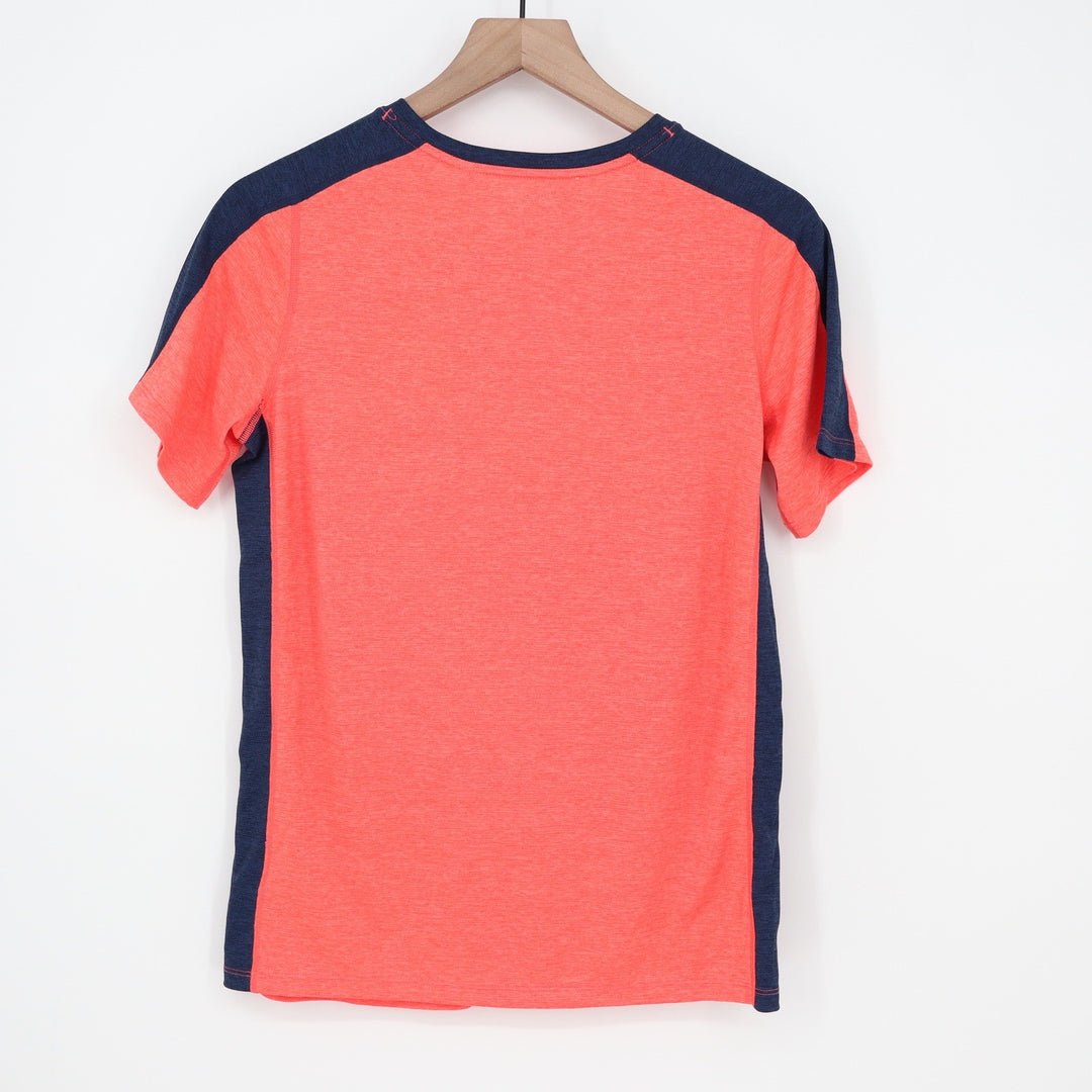 DSG Boys XL 18 Pieced Graphic Movement Tee Cabana Coral Navy Basketball 1989