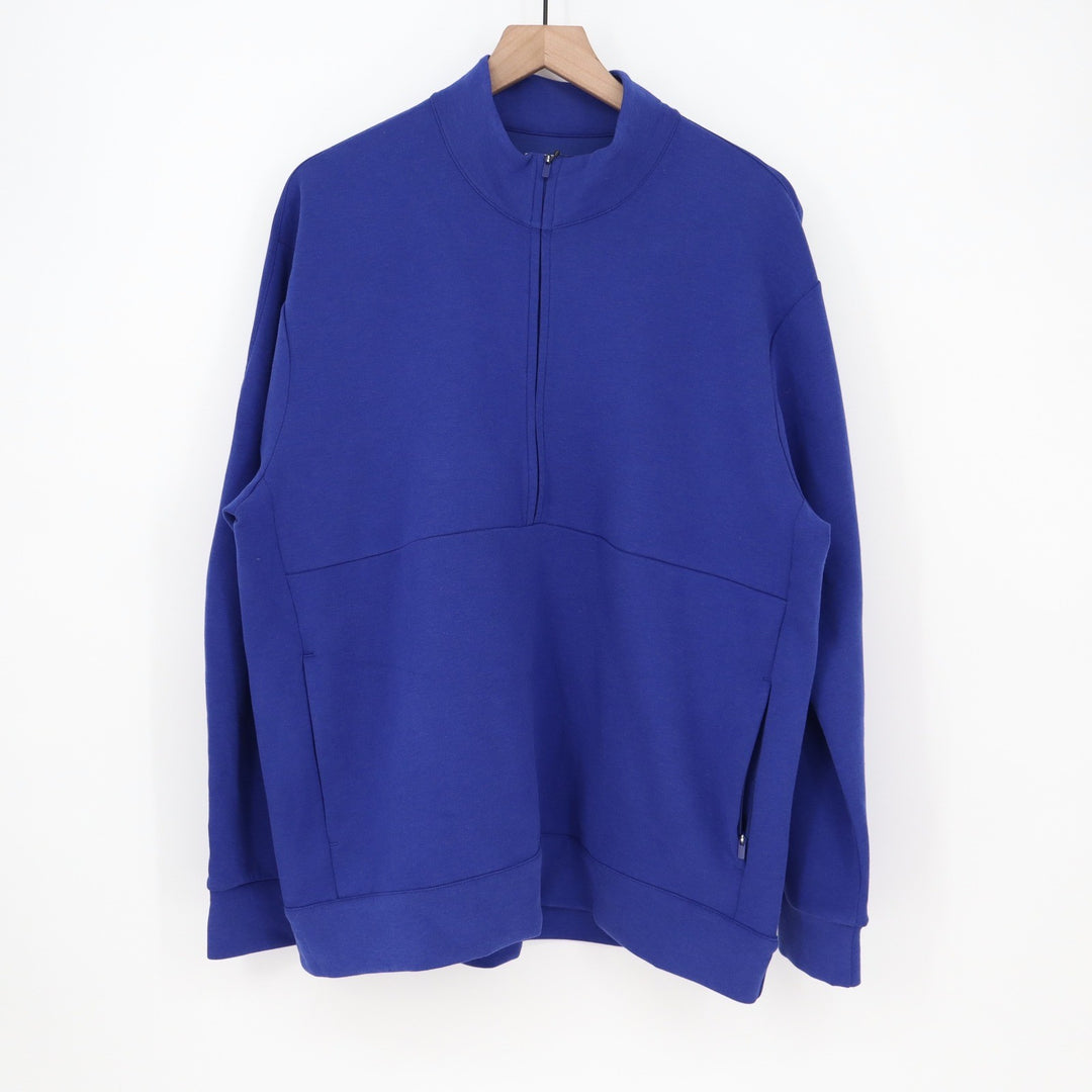 Nike Mens Dri-FIT 24.7 Training Half-Zip Sweatshirt Royal Blue L