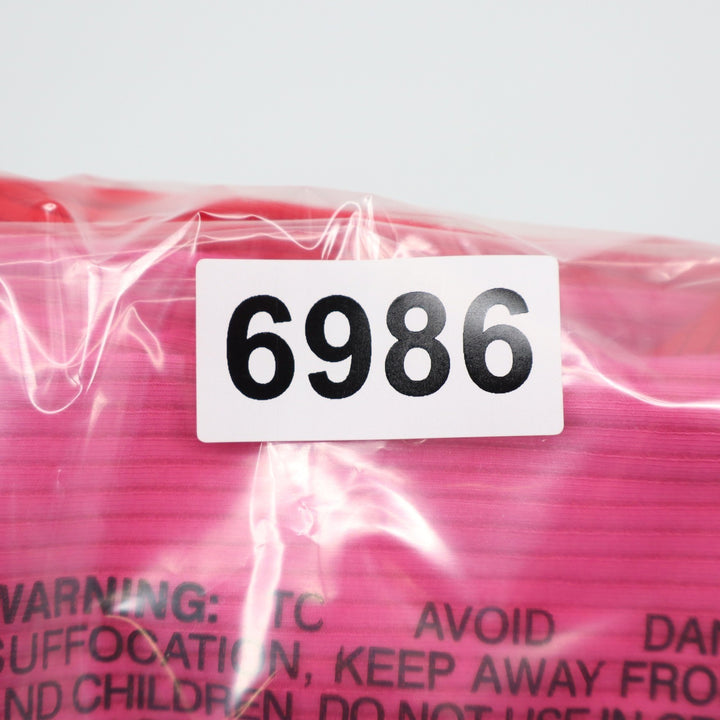 Naked Wardrobe Pink Red Colorblock Ribbed Midi Dress Racerback NW-D2400 Large