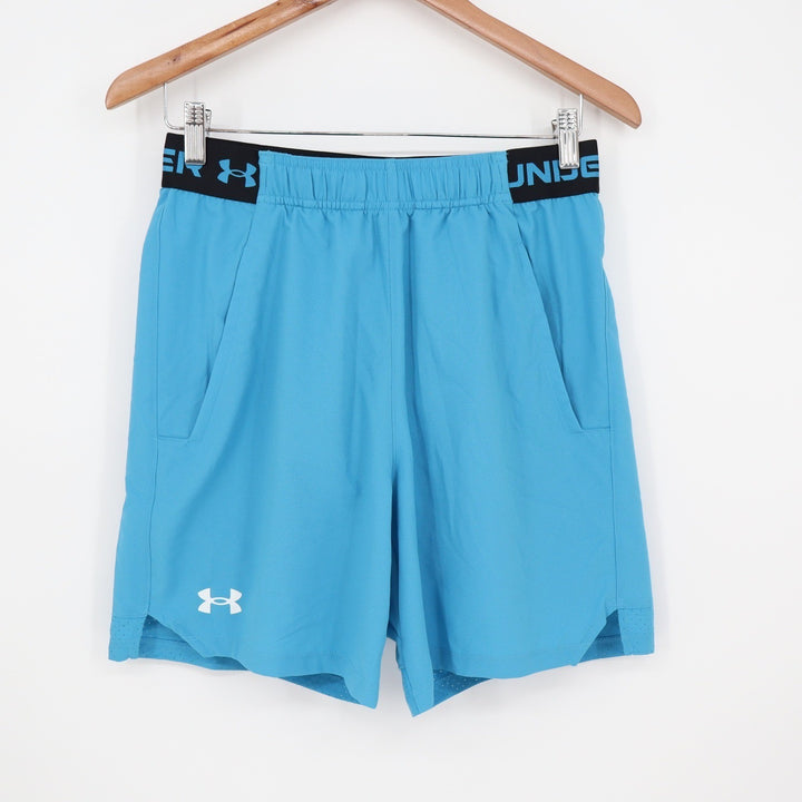 Under Armour Mens Vanish Woven 6in Shorts Blue Black Small NWT Snag