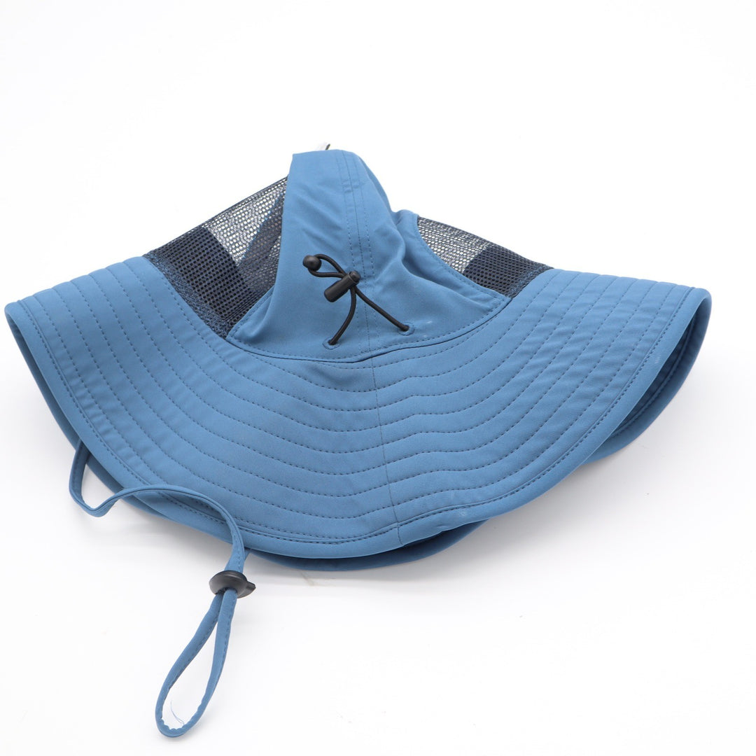 Salt Life Mens Atlantic Blue Boonie Sun Hat Mesh Performance Fishing NEW