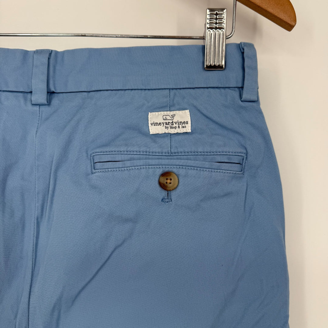 Vineyard Vines by Shep & ian Chino Shorts Mens 30 Blue Cotton Stretch Classic