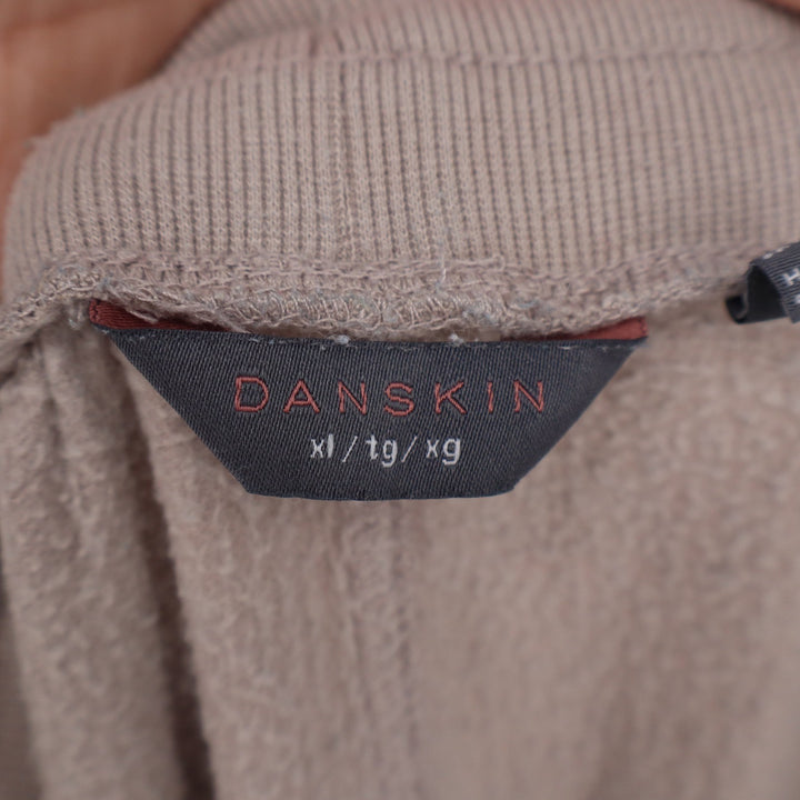 Danskin Womens XL Tan French Terry Jogger Pants Style 9976 Athleisure Loungewear