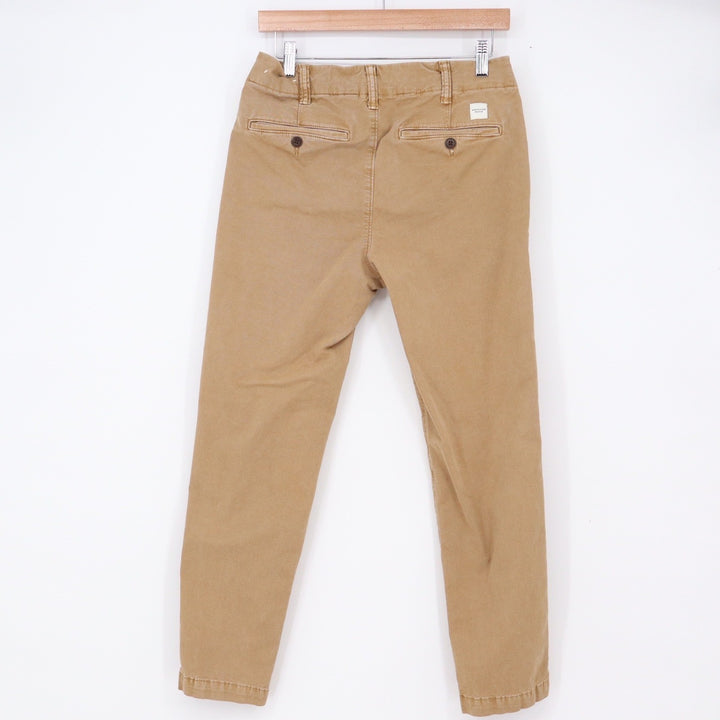 American Eagle Pants Mens 29x30 Flex Slim Chino Khaki Tan Stretch Excellent