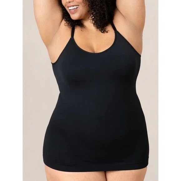 Shapermint Essentials All Day Every Day Scoop Neck Cami Black Size L