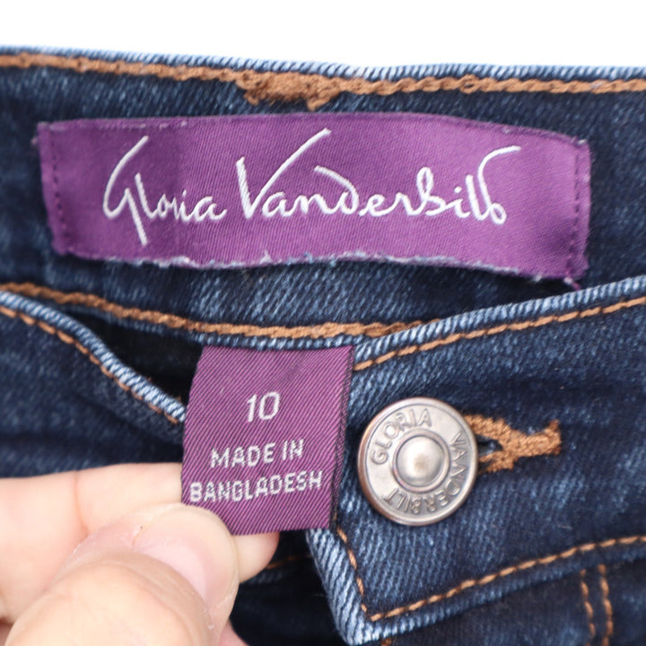 Gloria Vanderbilt Amanda High Rise Tapered Jeans Dark Wash Blue Size 10 Mens