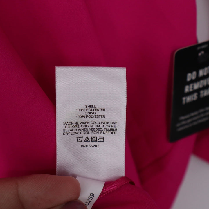 Express Portofino Shirt Dress Pink Long Sleeve Button Front Mini Dress M