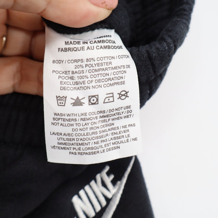 Nike Sportswear Essential Fleece Joggers Black Sweatpants Womens Medium