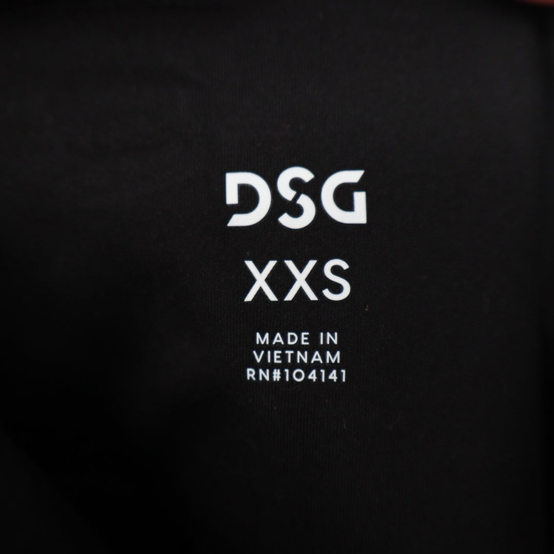 DSG Womens Momentum High Rise Capri Leggings Pure Black XXS