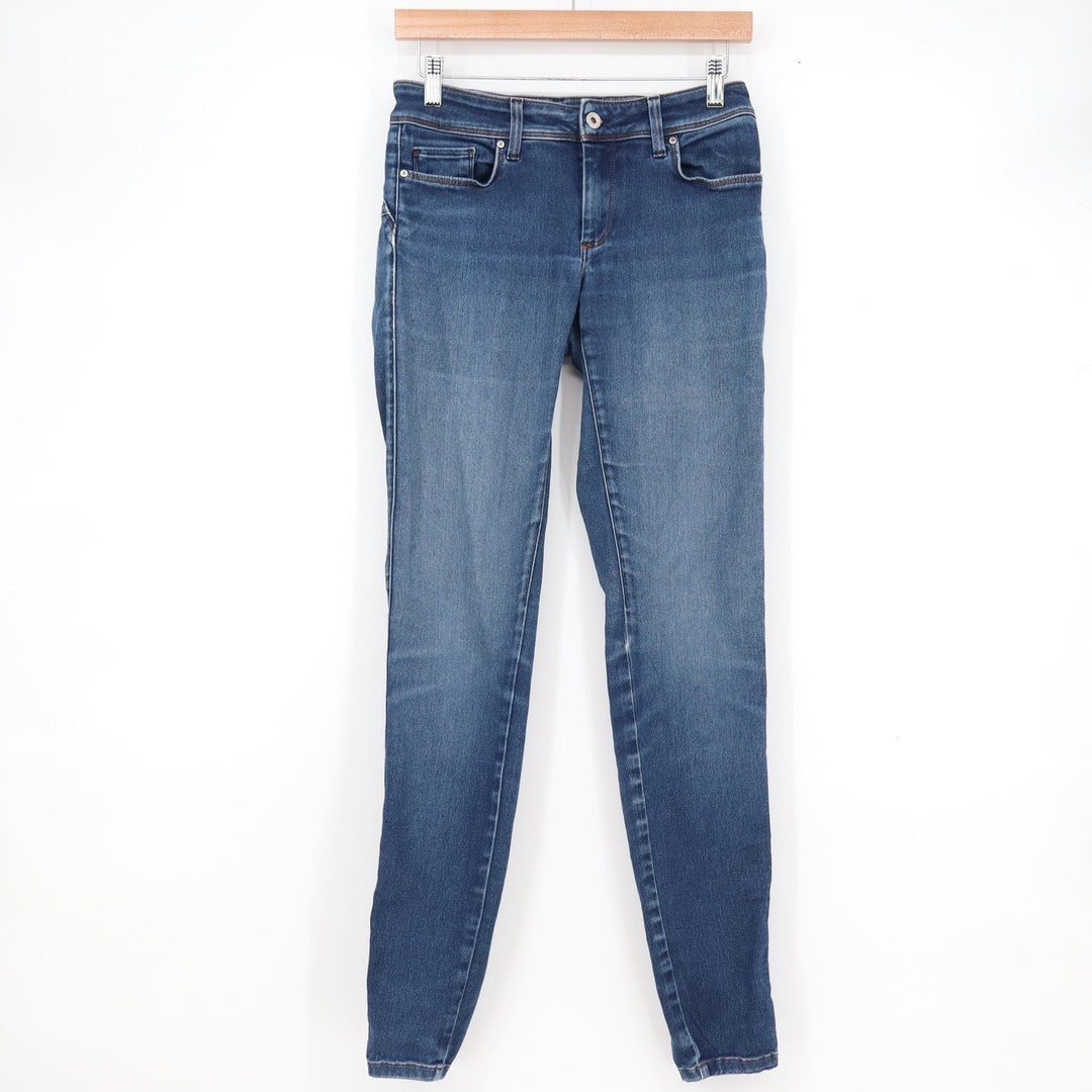 Salsa Push Up Wonder Skinny Jeans Blue Medium Wash Denim Womens Size 29/32