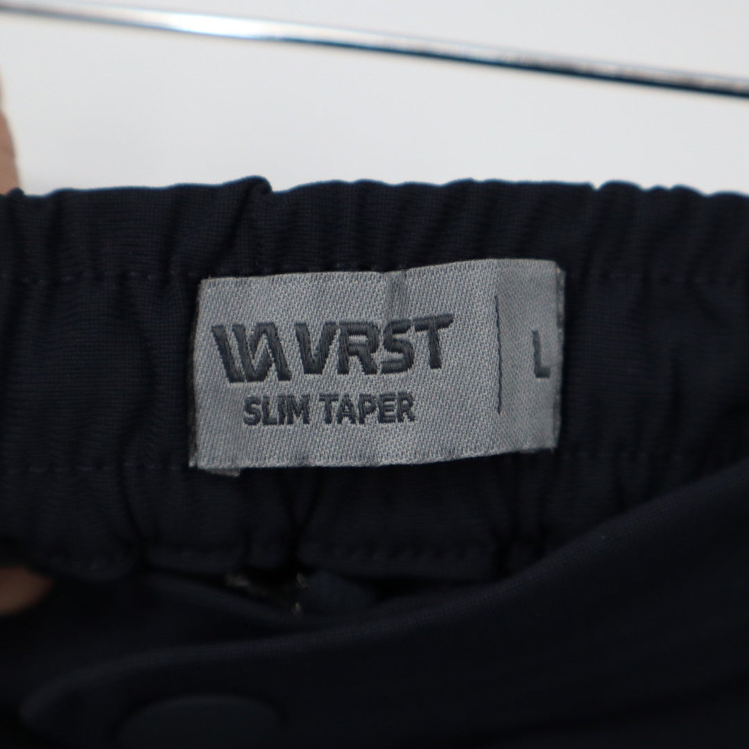 VRST Mens Limitless Slim Taper Pant Dark Navy Blue Size L NWT