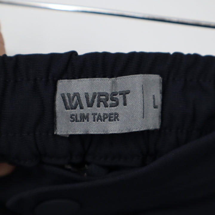 VRST Mens Limitless Slim Taper Pant Dark Navy Blue Size L NWT