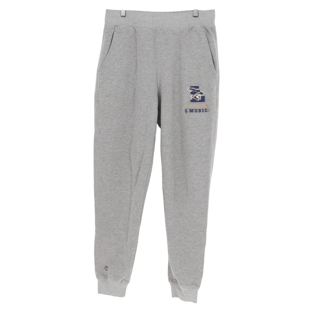 Holloway La Salle Music Jogger Sweatpants Mens Medium Gray Graphic Fleece Pants