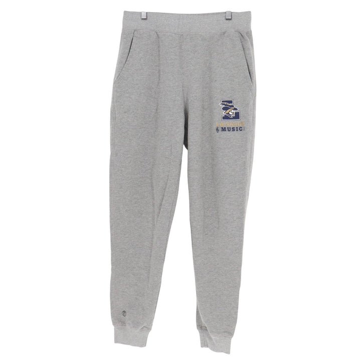 Holloway La Salle Music Jogger Sweatpants Mens Medium Gray Graphic Fleece Pants