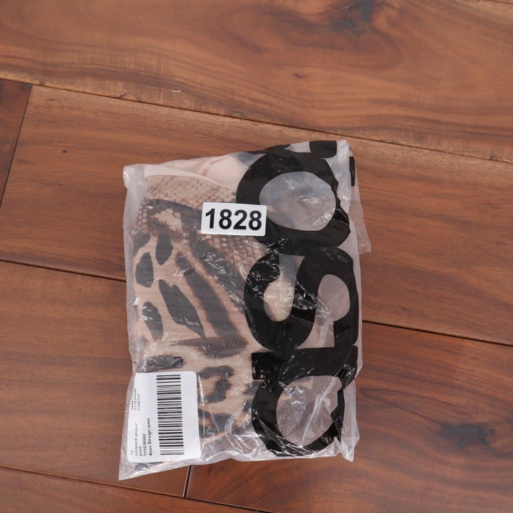 ASOS Design Leopard Animal Print Bikini Bottoms Size 12