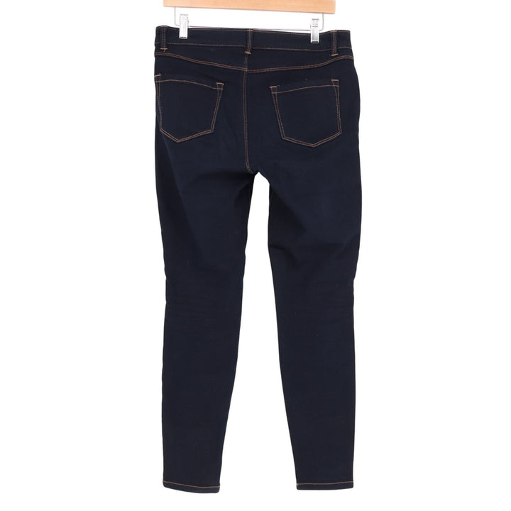 D. Jeans Womens 8 Blue Denim Cotton Stretch Preppy Mid Rise 5-Pockets Skinny Leg