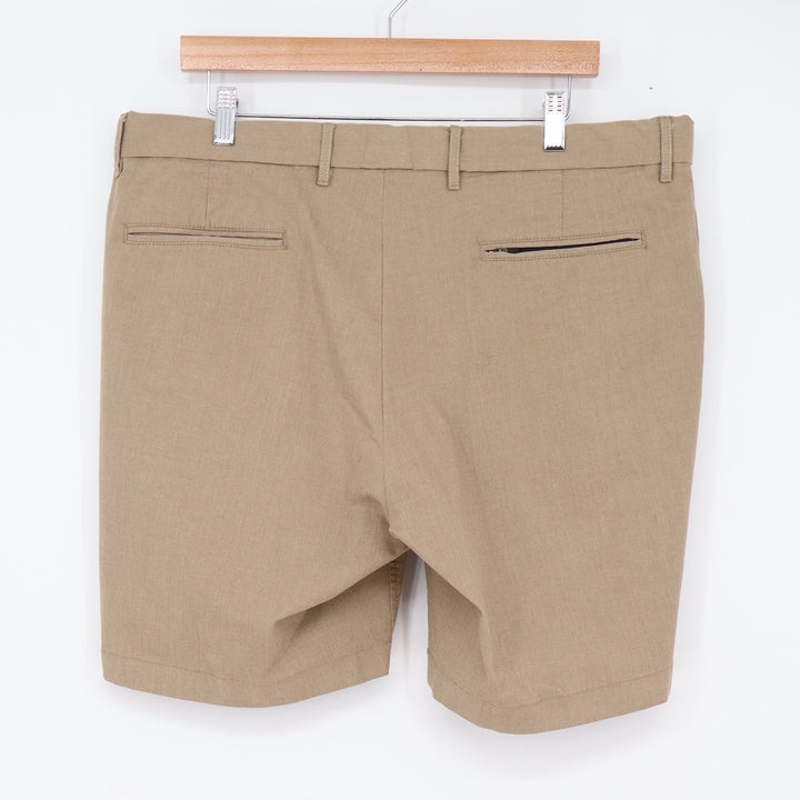 Nordstrom Shorts Mens 38 Tech-Smart Slim Fit Tan Stretch Chino Excellent