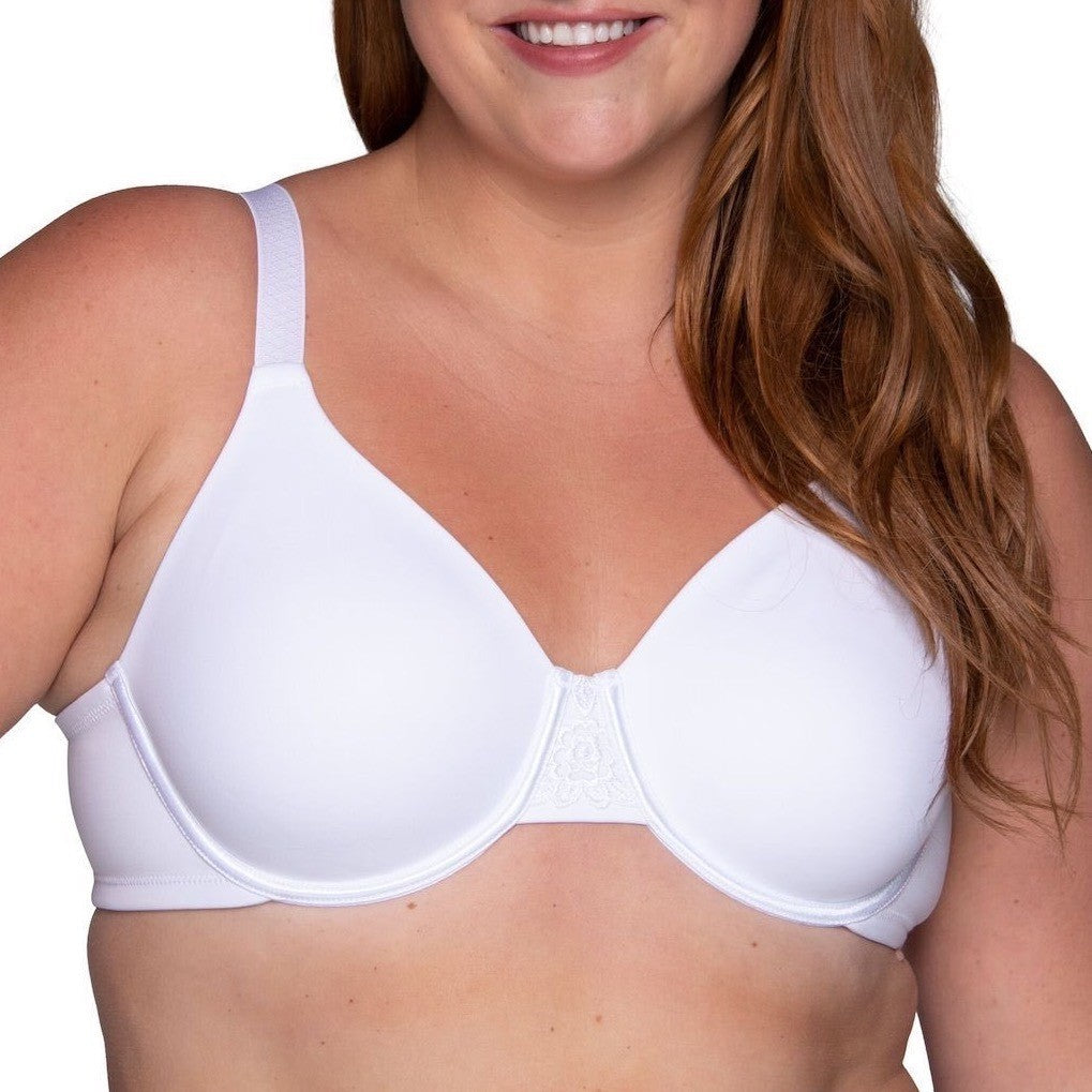 Vanity Fair Beauty Back Full Figure Underwire Bra White 36D 76080