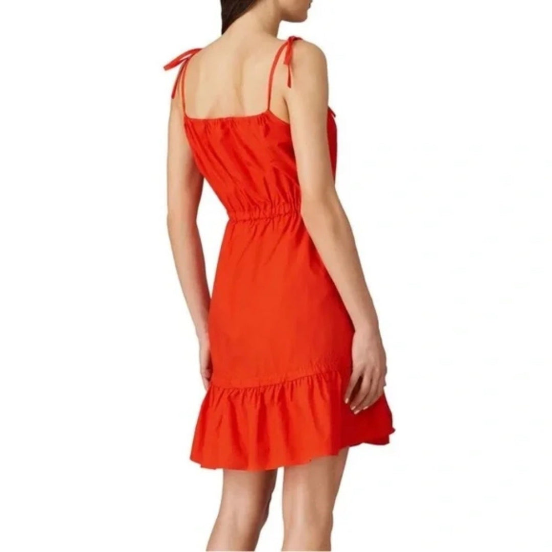 Chinti & Parker Red Tie Waist Dress Size 2