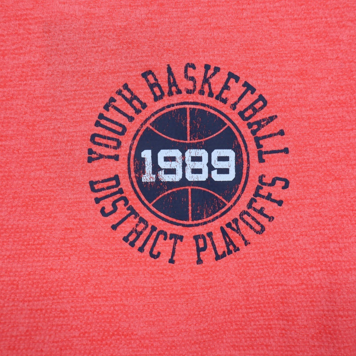 DSG Boys Pieced Graphic Movement Tee Cabana Coral Orange Navy Large 14-16 NWT