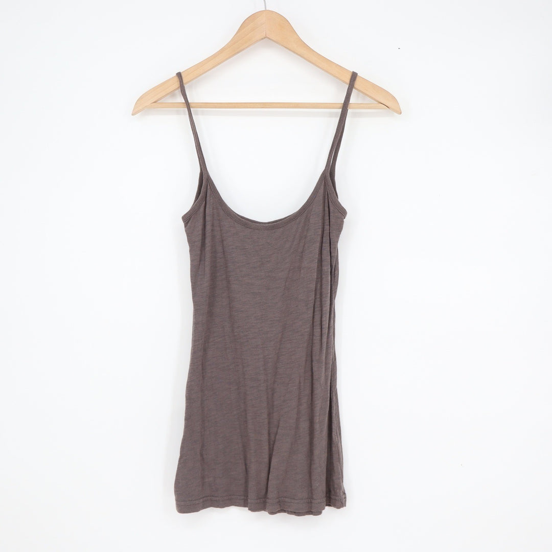 Threads 4 Thought Charcoal Organic Cotton Modal Cami Tank Top XS