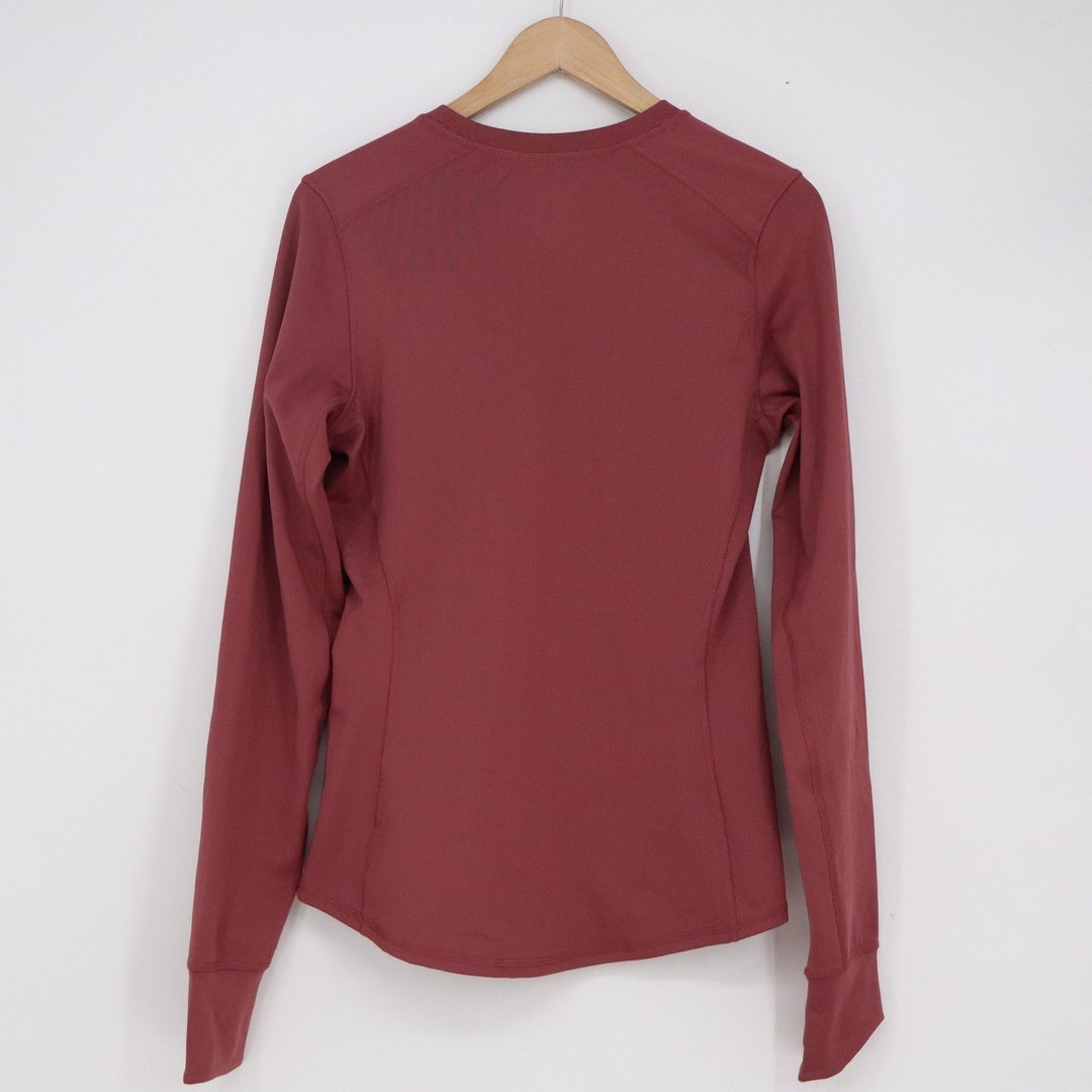 The North Face Womens Winter Warm Essential Crew Wild Ginger Slim Fit M