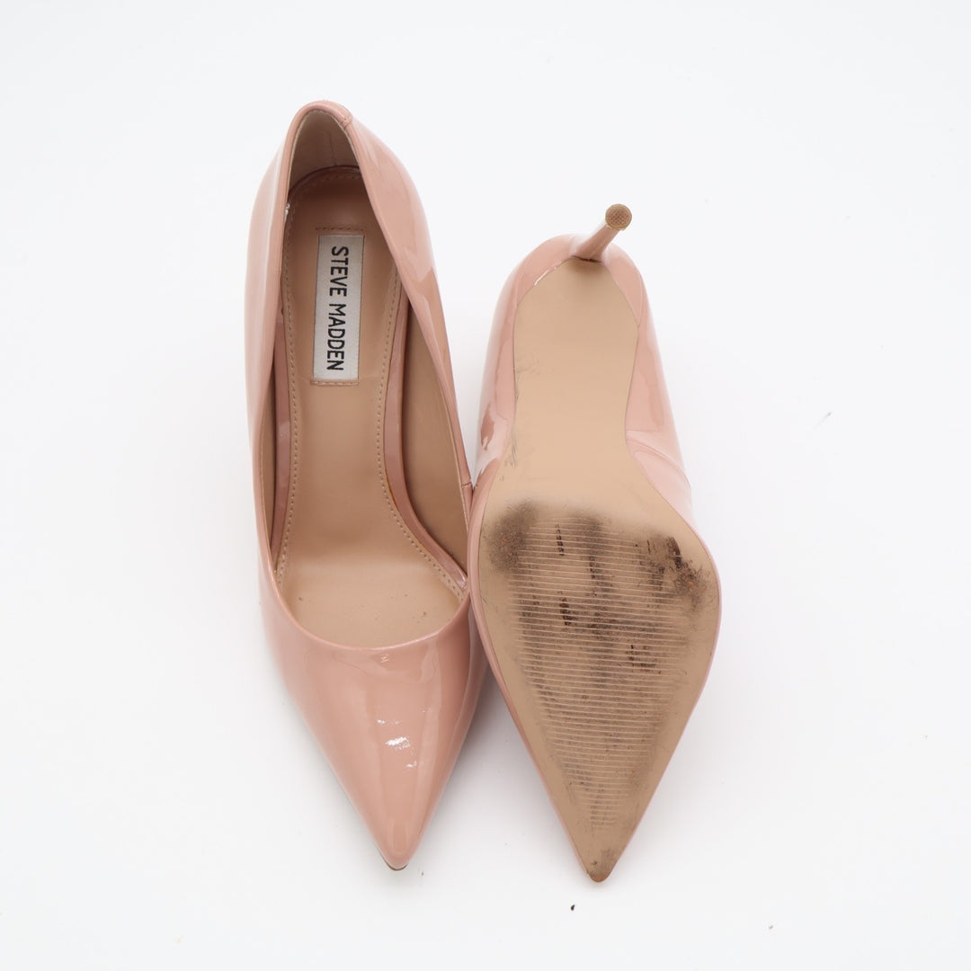 Steve Madden Daisie Pump Womens 8M Rose Pink Pointed Toe Stiletto Heel Shoes