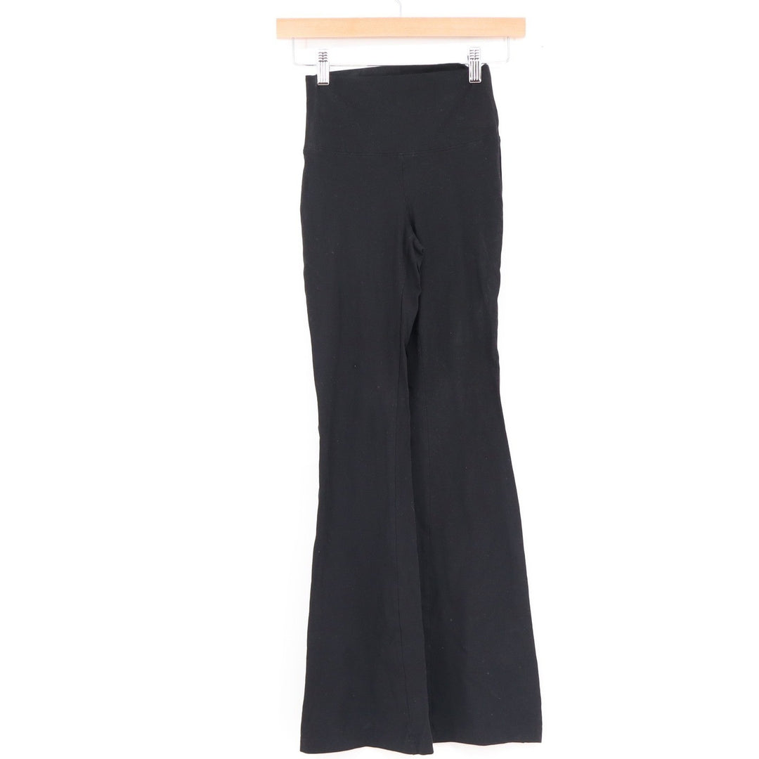 Tna Aritzia Black High Waisted Flare Leggings Yoga Pants Womens Size S
