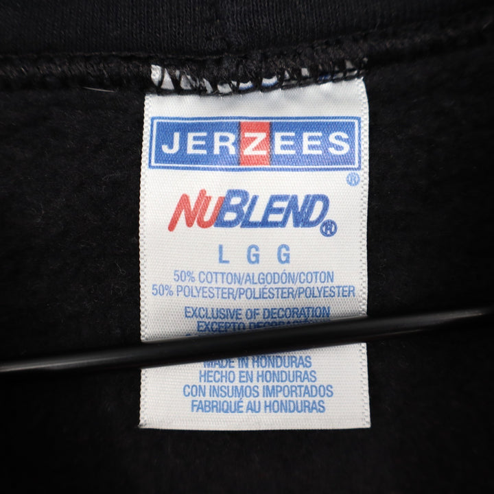 Jerzees NuBlend Hoodie Men Large Black Ready to Die The Notorious B.I.G. Graphic