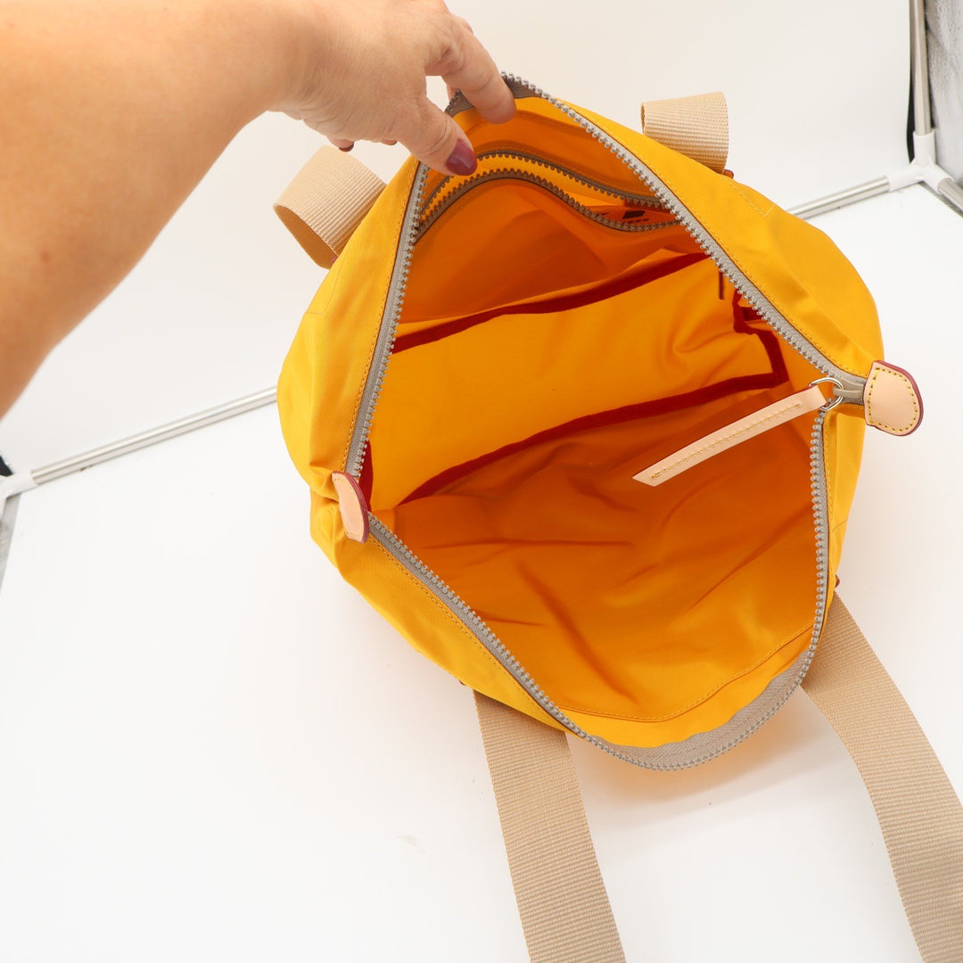 Dooney & Bourke Tote Womens OS YLVC Yellow Front Zip Nylon NEW