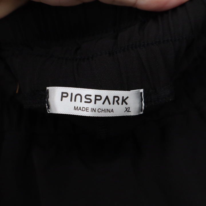 Pinspark Black Athletic Skort XL Smocked Waist Built-in Shorts Pockets AMT005969