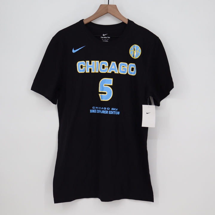 Nike Chicago Sky Angel Reese 5 Explorer Edition Black T-Shirt Mens Medium