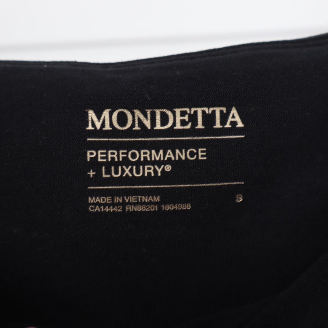 Mondetta Performance Luxury Black High Waisted Leggings with Pockets Small