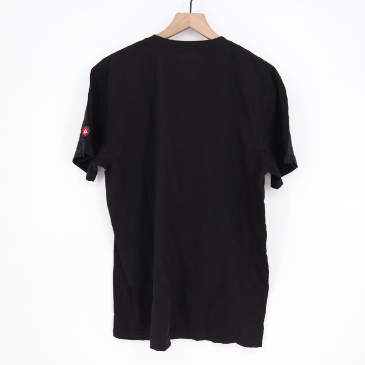 American Giant Mens Black Crew Neck Short Sleeve T Shirt Size Large Made USA