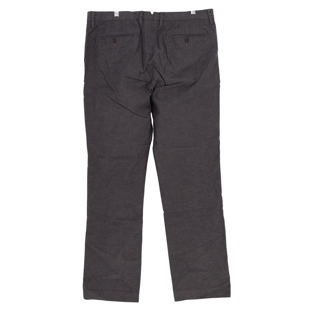 Bonobos Mens Grey Micro Pattern Cotton Chino Pants 36x31 Straight Leg DVA 946